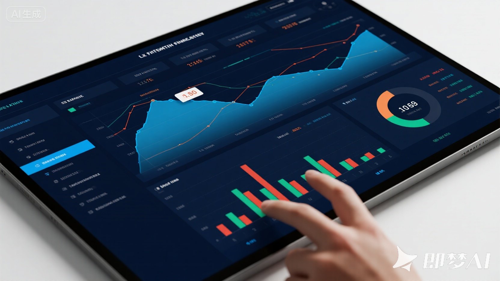 金融科技网站设计占位图